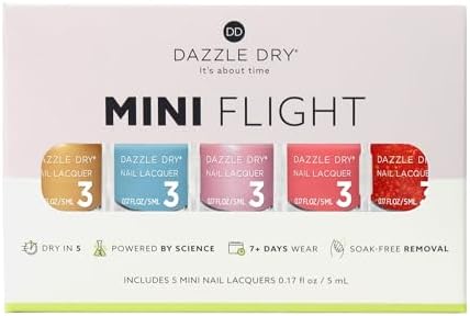 Dazzle Dry Mini Flight – Dream State – 5 Mini Lacquers
