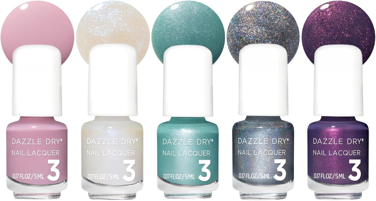 Dazzle Dry Mini Flight – Better Together – 5 Mini Lacquers