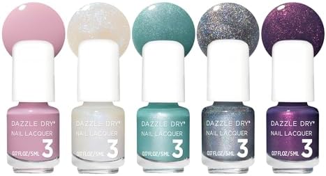Dazzle Dry Mini Flight – Better Together – 5 Mini Lacquers