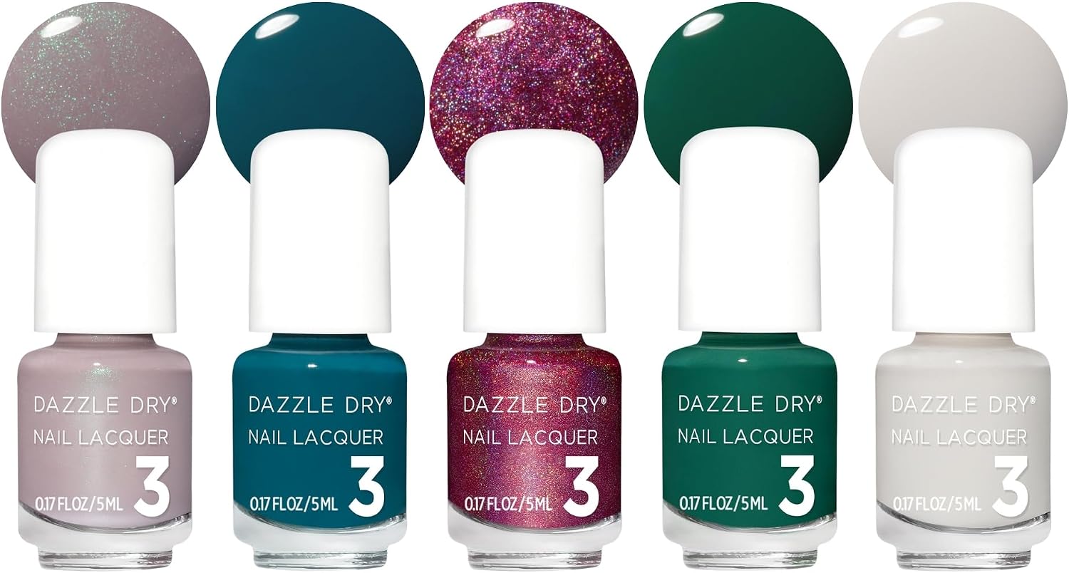 Dazzle Dry Mini Flight – Romanticize – 5 Mini Lacquers