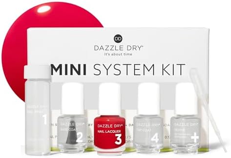 Dazzle Dry Mini Kit – Holly Berry – 4 Step System (5 Piece Kit) Holly Berry | 5 Piece Set