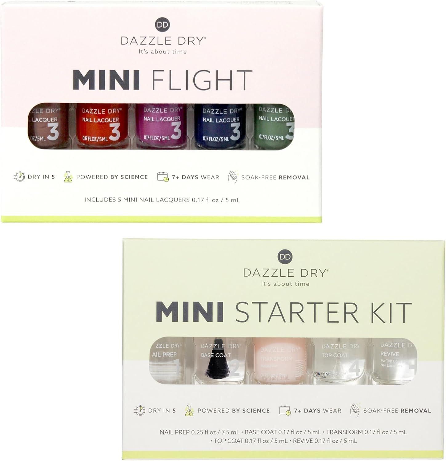 Dazzle Dry Starter Mini Kit + Lodge Life Mini Flight