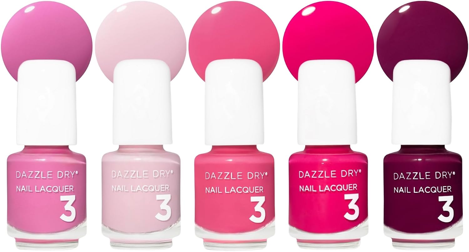 Dazzle Dry Mini Flight – Coronado – 5 Mini Lacquers