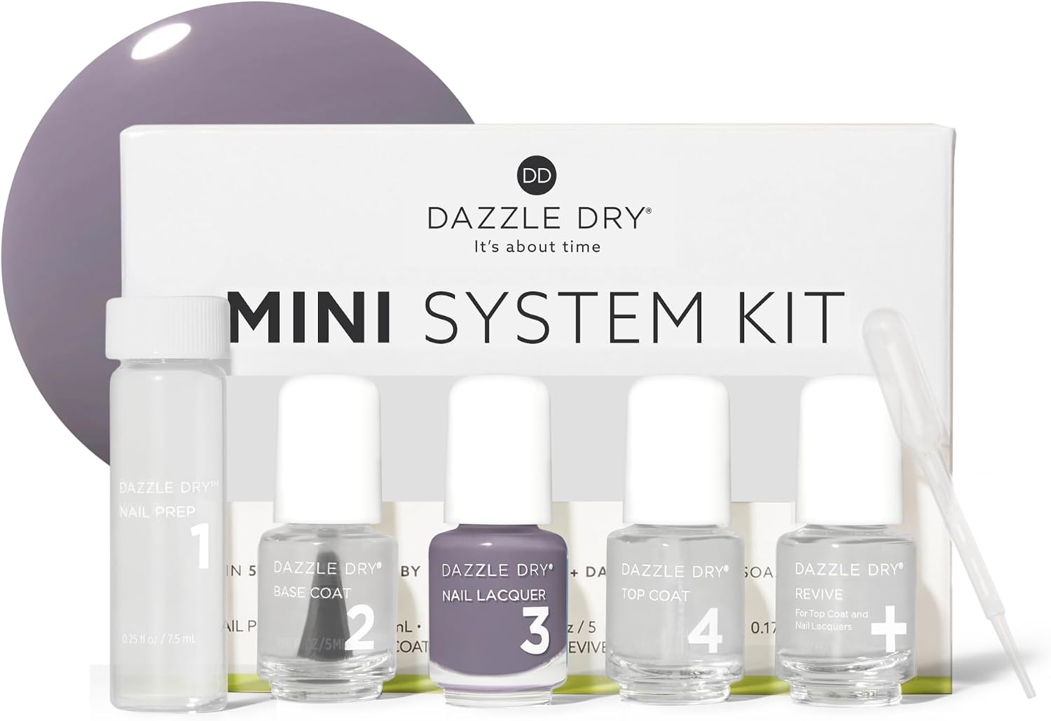 Dazzle Dry Mini Kit – Anticipation – 4 Step System (5 Piece Kit) Anticipation | 5 Piece Set