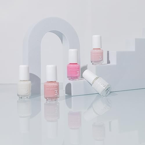 Dazzle Dry Mini Flight – French Manicure – 5 Mini Lacquers