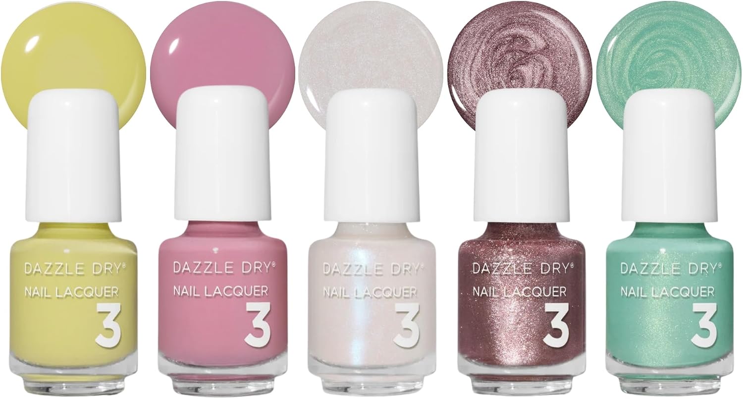 Dazzle Dry Mini Flight – Handpicked – 5 Mini Lacquers