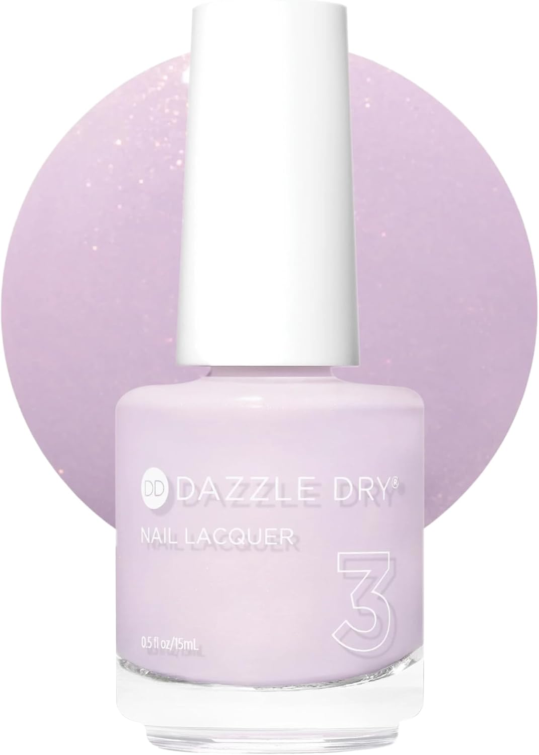 Dazzle Dry Nail Lacquer, Step 3 – Lovely Lilac (0.5 fl oz)