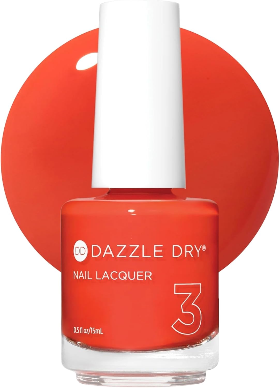 Dazzle Dry Nail Lacquer, Step 3 – Red Hot Chili (0.5 fl oz)