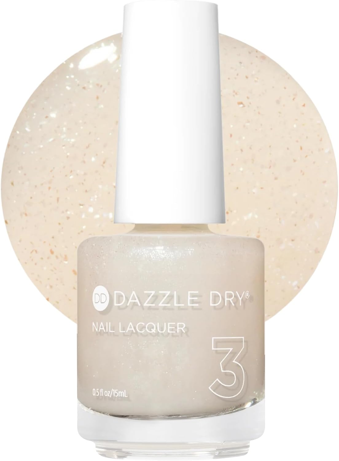 Dazzle Dry Nail Lacquer, Step 3 – Stardust (0.5 fl oz)