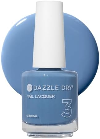 Dazzle Dry Nail Lacquer, Step 3 – Varsity Blues (0.5 fl oz)