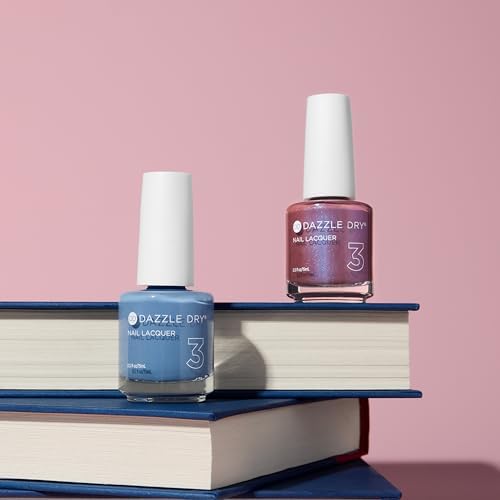 Dazzle Dry Nail Lacquer, Step 3 – Varsity Blues (0.5 fl oz)