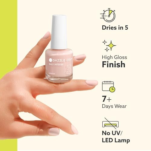 Dazzle Dry Nail Lacquer, Step 3 – Prima Ballerina (0.5 fl oz)