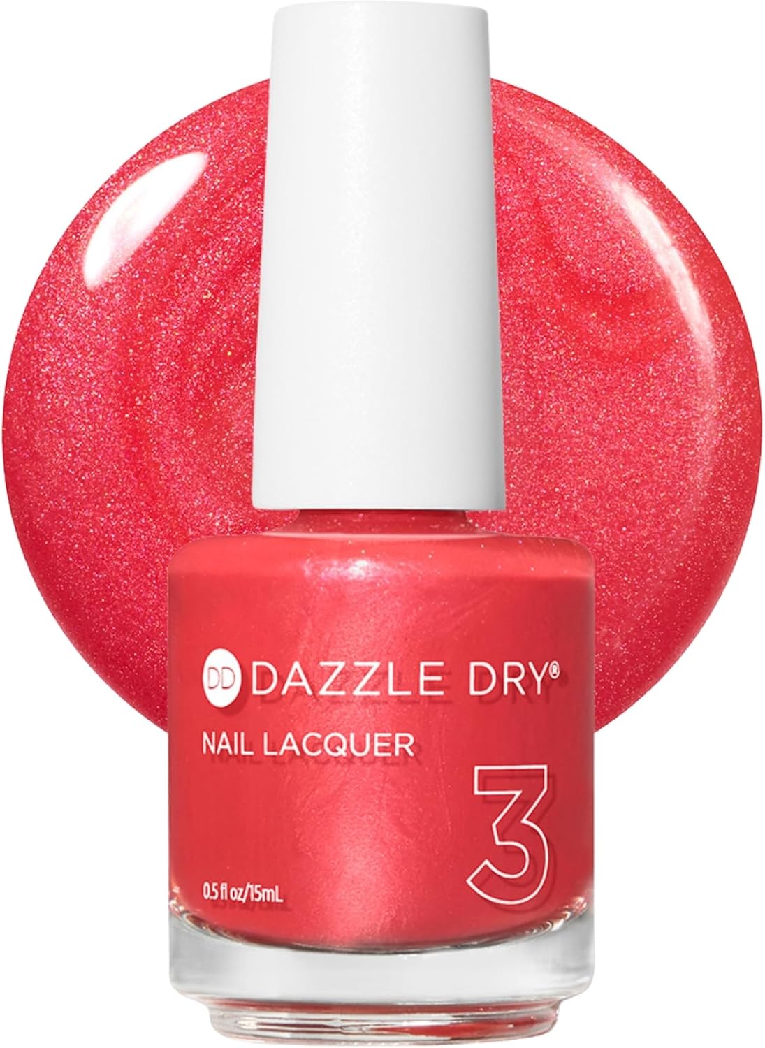 Dazzle Dry Nail Lacquer, Step 3 – Poolside Pink (0.5 fl oz)