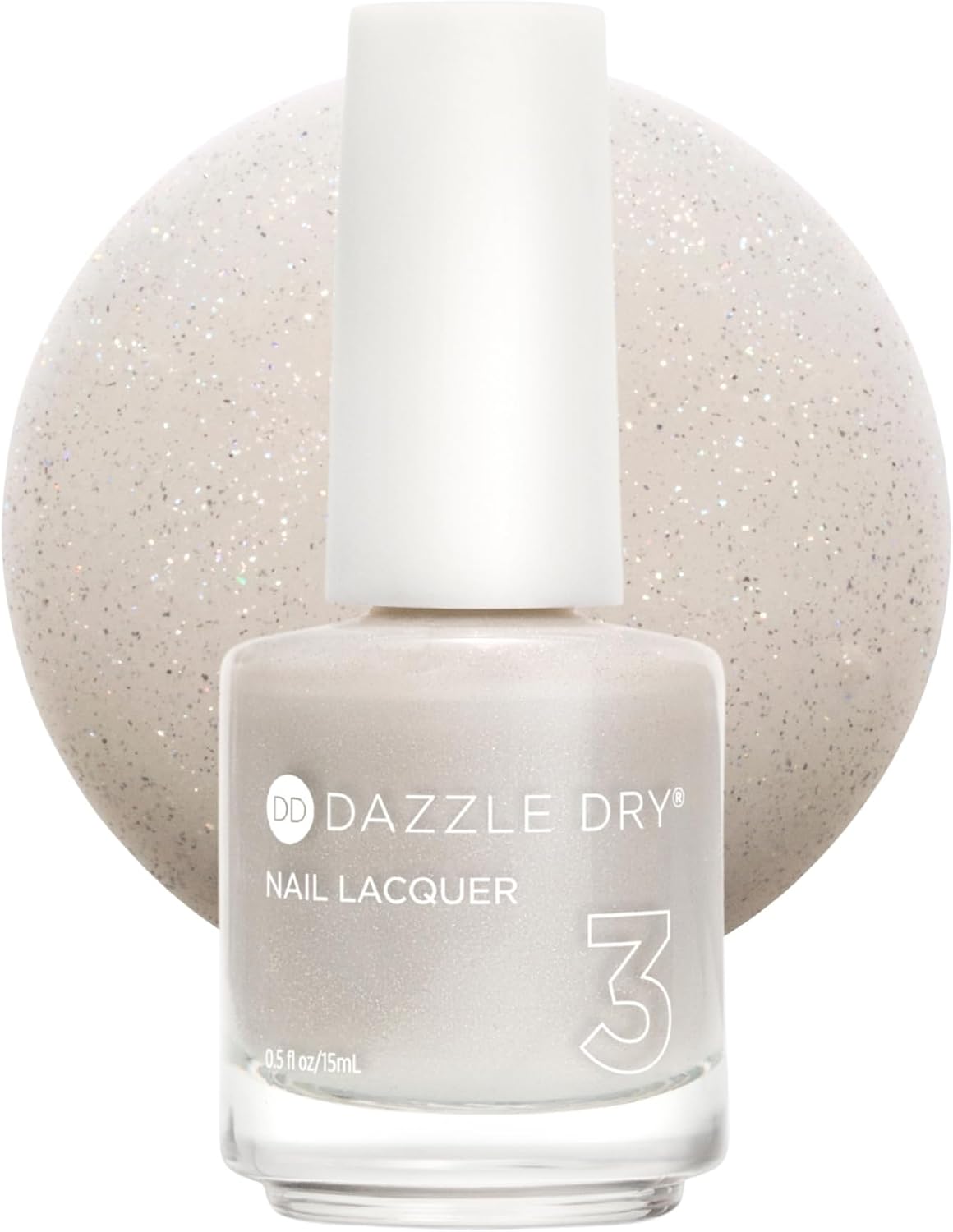 Dazzle Dry Nail Lacquer, Step 3 – Cushion Cut (0.5 fl oz)