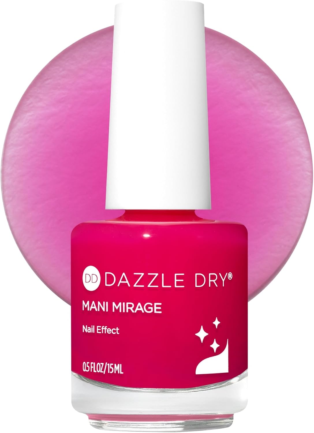 Dazzle Dry Nail Lacquer, Step 3 – Nail Effects – Blush (0.5 fl oz)