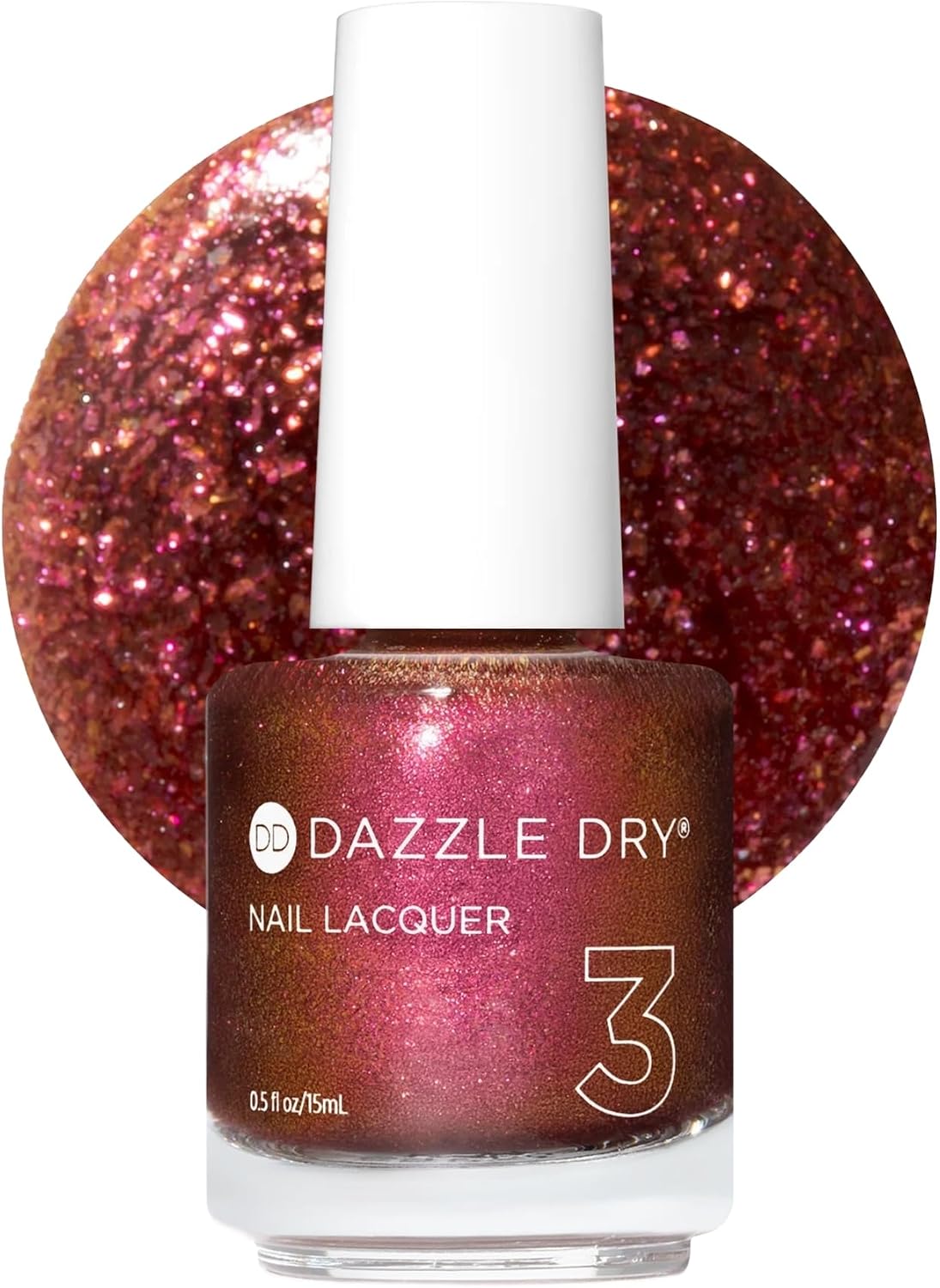Dazzle Dry Nail Lacquer, Step 3 – Hey, Sexy  (0.5 fl oz)