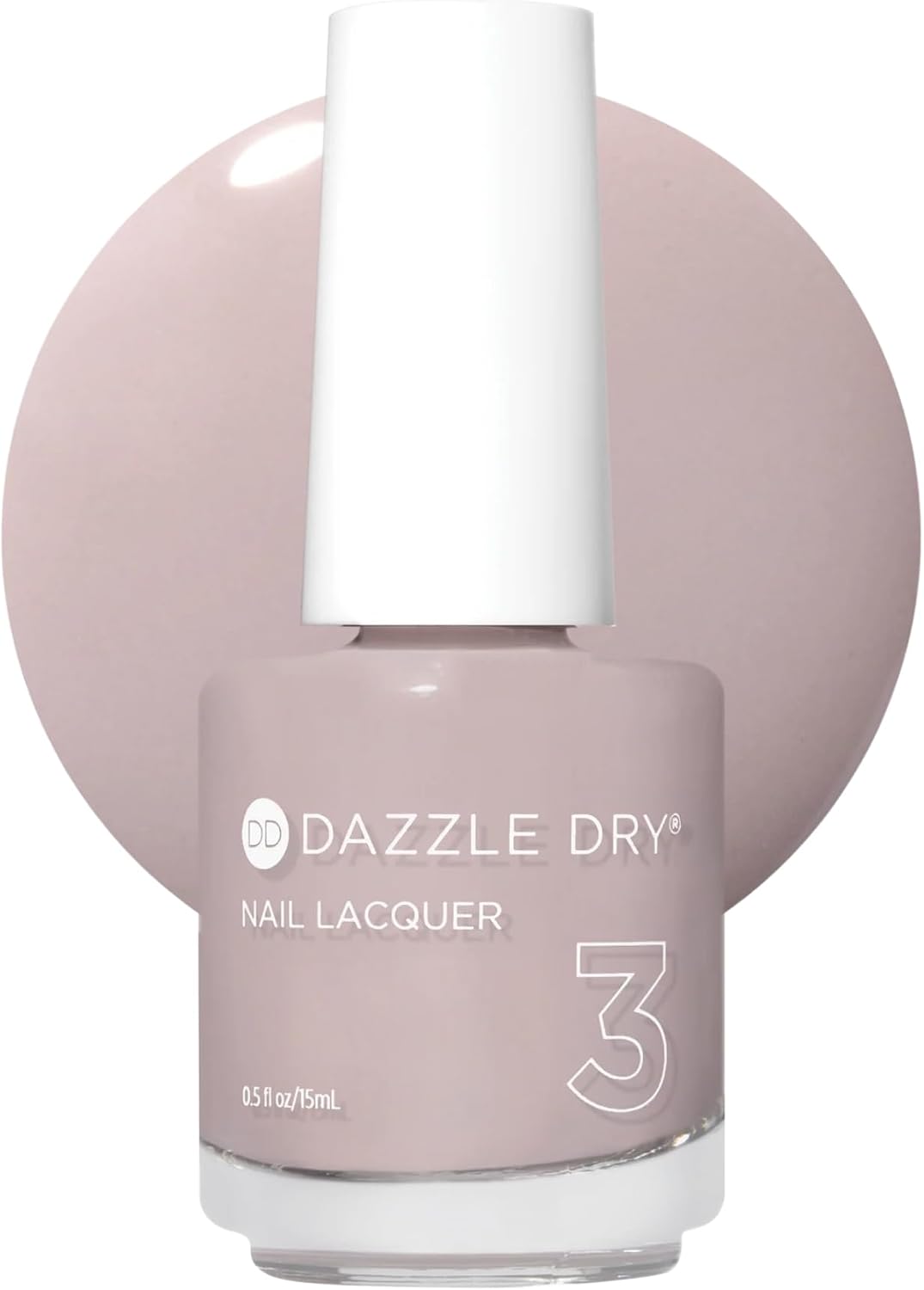 Dazzle Dry Nail Lacquer, Step 3 – Broadway Beige (0.5 fl oz)