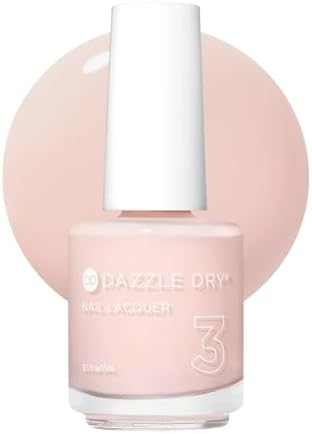 Dazzle Dry Full System Kit - Not Quite Nude - A full coverage peaches-and-cream nude. (5 Piece Kit)