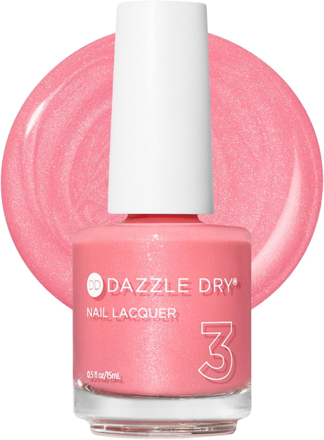 Dazzle Dry Nail Lacquer, Step 3 – Cherry Blossom (0.5 fl oz)