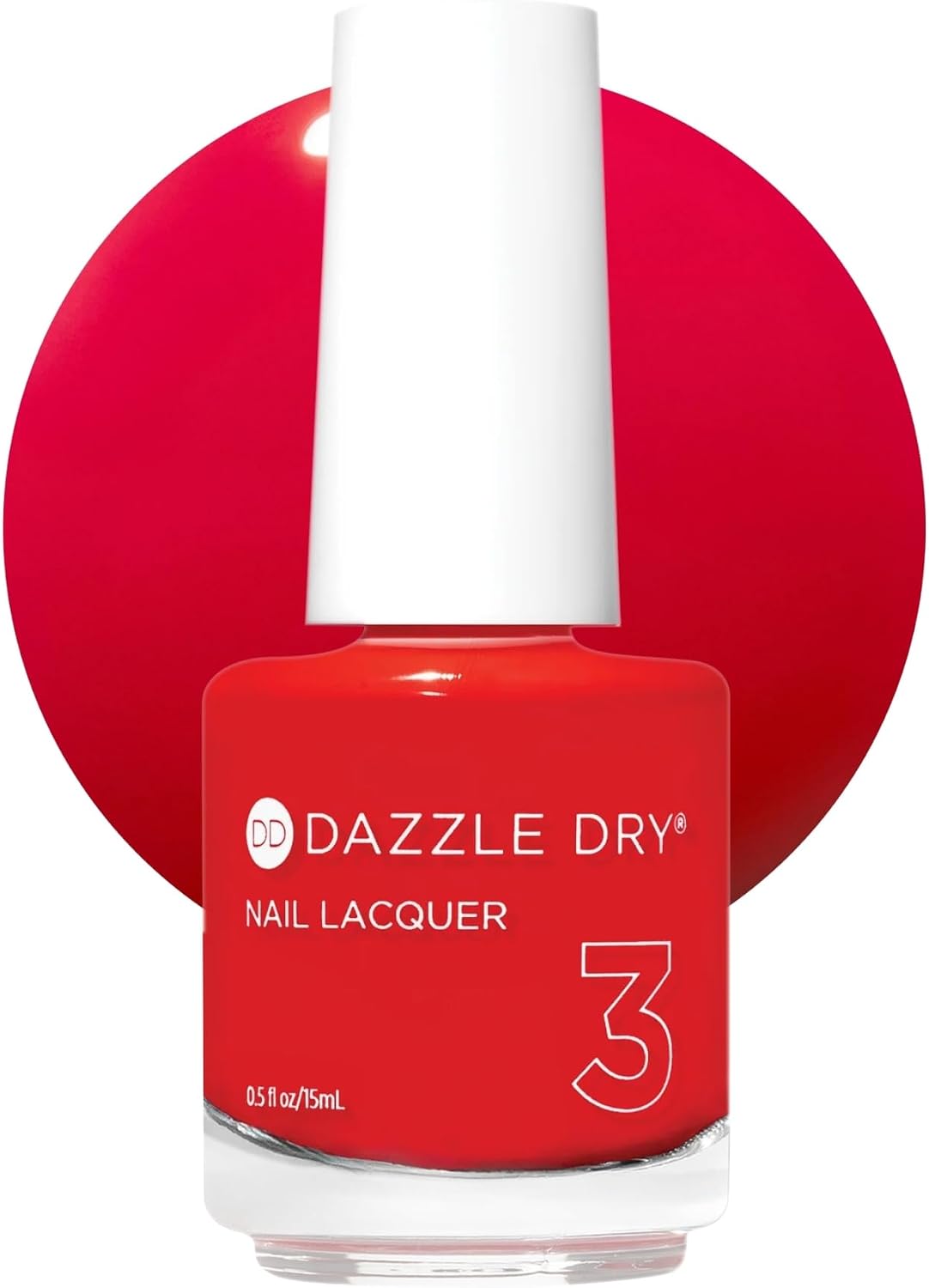 Dazzle Dry Nail Lacquer, Step 3 – Holly Berry (0.5 fl oz)