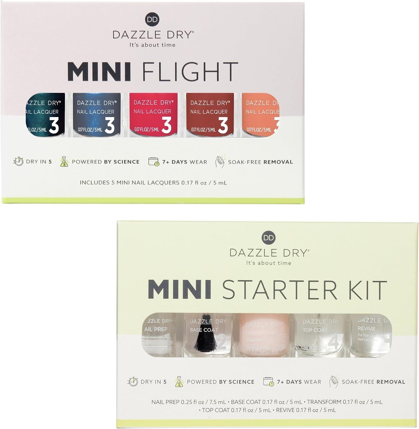 Dazzle Dry Starter Mini Kit + Once Upon A Daydream Mini Flight
